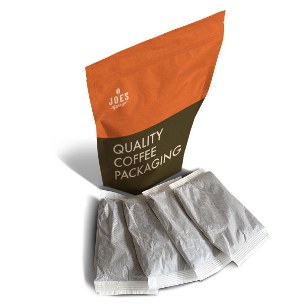 Joe's Garage Coffee bags